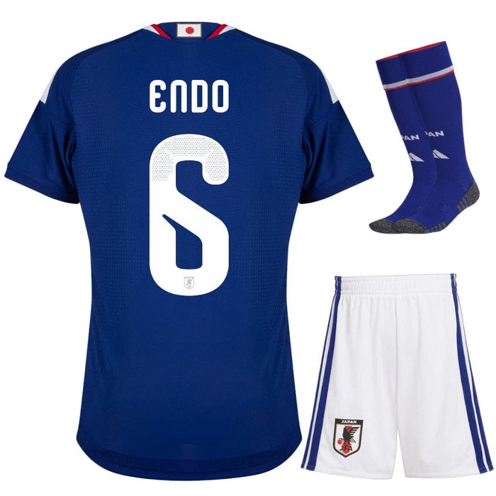 Kit Enfant Japon Endo 2026 2027 Pas Cher - 90+3 | Maillot de Foot Enfant Pas Cher 2026 2027