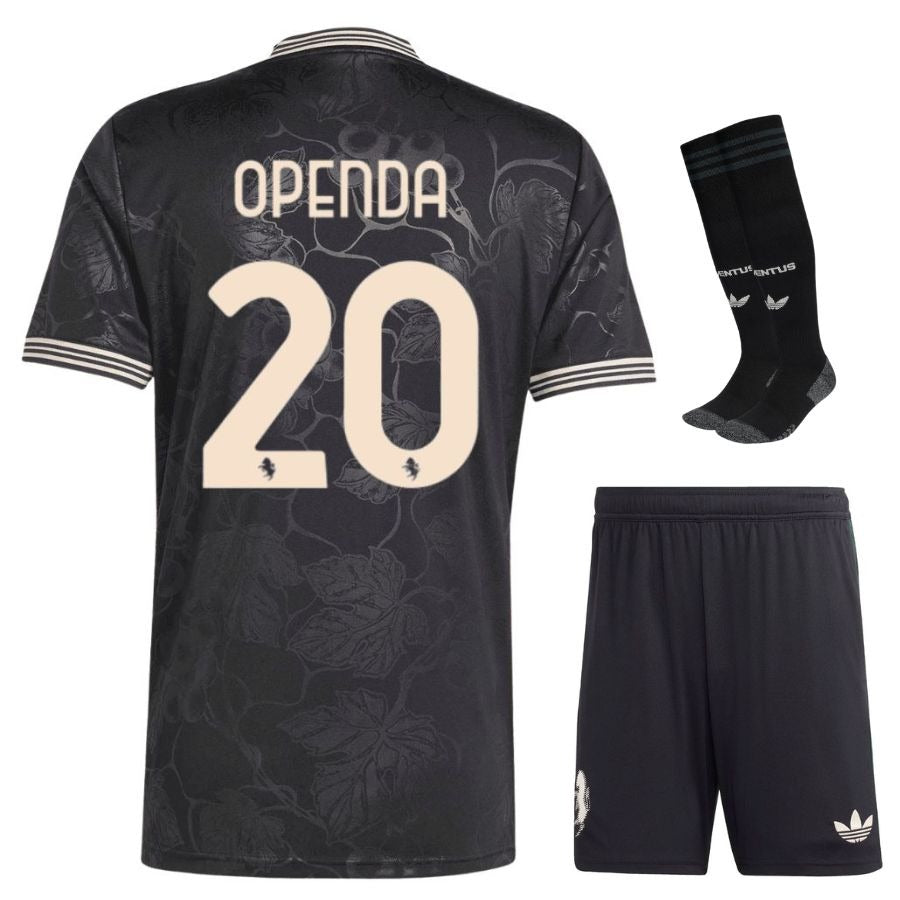 Maillot Juventus Openda 2026 2027 Pas Cher Maillot Kit Enfant - 90+3 - Maillot de Foot Pas Cher