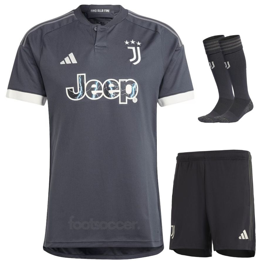 Maillot Juventus 2026 2027 Pas Cher Maillot Kit Enfant - 90+3 - Maillot de Foot Pas Cher