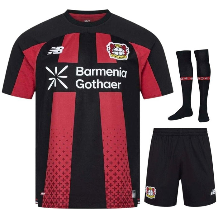Kit Enfant Bayer Leverkusen 2026 2027 Pas Cher - 90+3 | Maillot de Foot Enfant Pas Cher 2026 2027