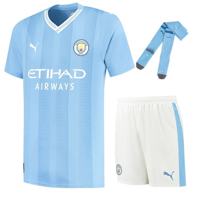 Kit Enfant Manchester City 2026 2027 Pas Cher - 90+3 | Maillot de Foot Enfant Pas Cher 2026 2027