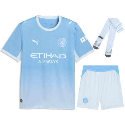 Kit Enfant Manchester City 2026 2027 Pas Cher - 90+3 | Maillot de Foot Enfant Pas Cher 2026 2027