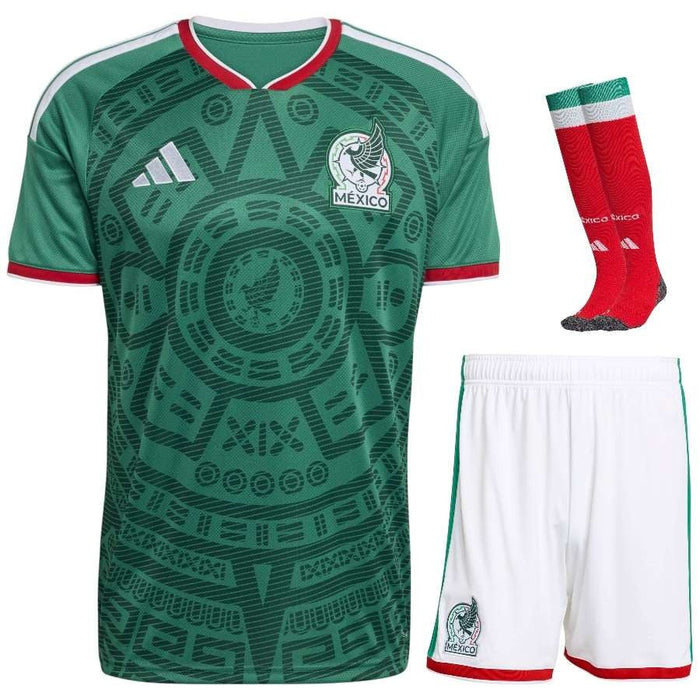 Kit Enfant Mexique 2026 2027 Pas Cher - 90+3 | Maillot de Foot Enfant Pas Cher 2026 2027
