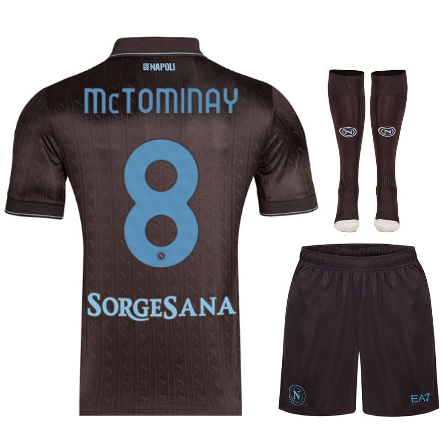 Maillot Naples MC Tominay 2026 2027 Pas Cher Maillot Kit Enfant - 90+3 - Maillot de Foot Pas Cher