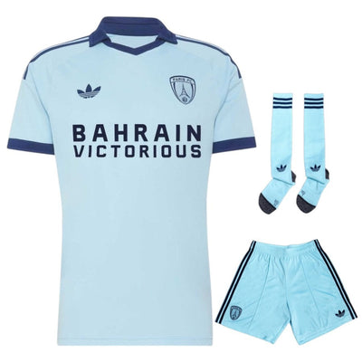 Kit Enfant Paris FC 2026 2027 Pas Cher - 90+3 | Maillot de Foot Enfant Pas Cher 2026 2027