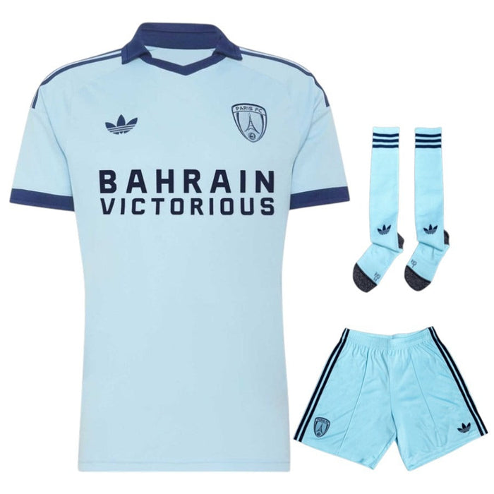 Kit Enfant Paris FC 2026 2027 Pas Cher - 90+3 | Maillot de Foot Enfant Pas Cher 2026 2027