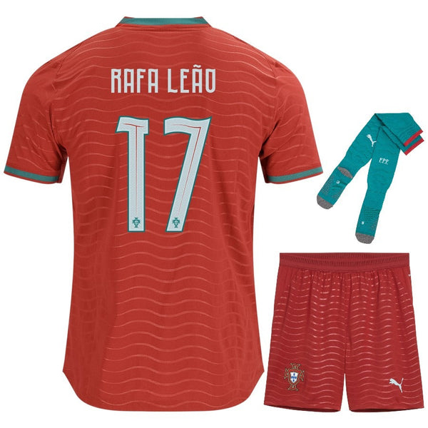 Maillot Portugal Rafa Leao 2026 2027 Pas Cher Maillot Kit Enfant - 90+3 - Maillot de Foot Pas Cher