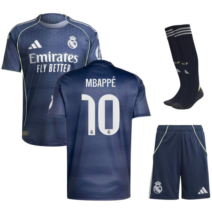 Kit Enfant Mbappe Real Madrid 2026 2027 Pas Cher - 90+3 | Maillot de Foot Enfant Pas Cher 2026 2027
