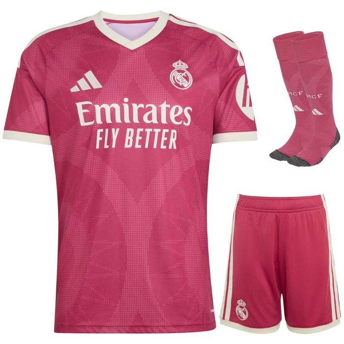 Kit Enfant Real Madrid 2026 2027 Pas Cher - 90+3 | Maillot de Foot Enfant Pas Cher 2026 2027
