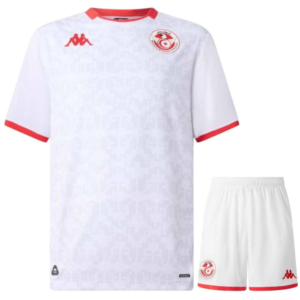 Maillot Tunisie 2026 2027 Pas Cher Maillot Kit Enfant - 90+3 - Maillot de Foot Pas Cher