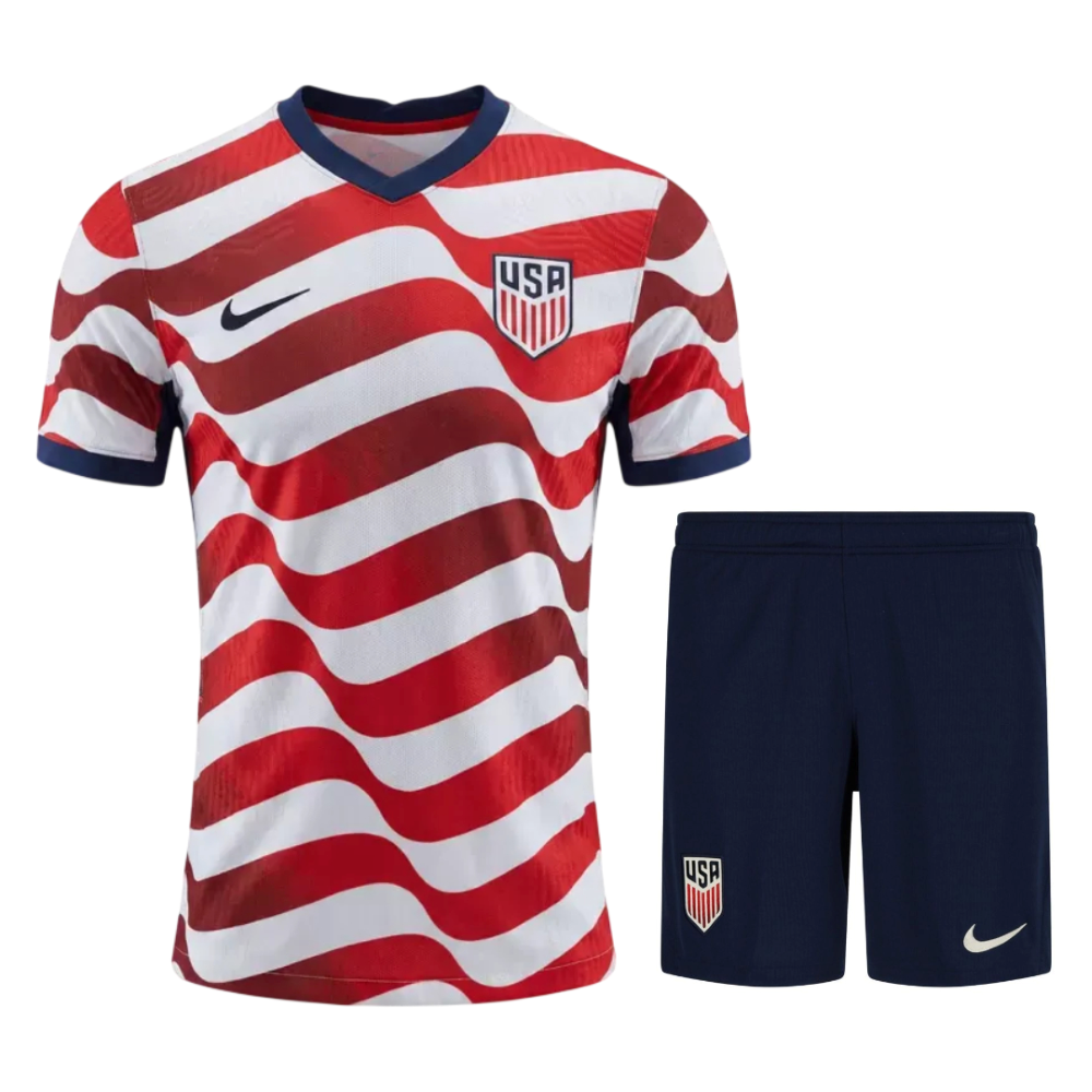Maillot USA Coupe du Monde 2026 2027 Pas Cher Maillot Kit Enfant - 90+3 - Maillot de Foot Pas Cher