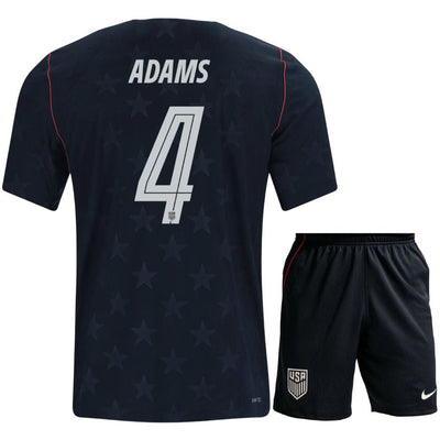 Kit Enfant USA Adams Coupe du Monde 2026 2027 Pas Cher - 90+3 | Maillot de Foot Enfant Pas Cher 2026 2027