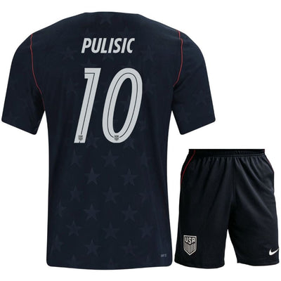 Kit Enfant USA Pulisic Coupe du Monde 2026 2027 Pas Cher - 90+3 | Maillot de Foot Enfant Pas Cher 2026 2027