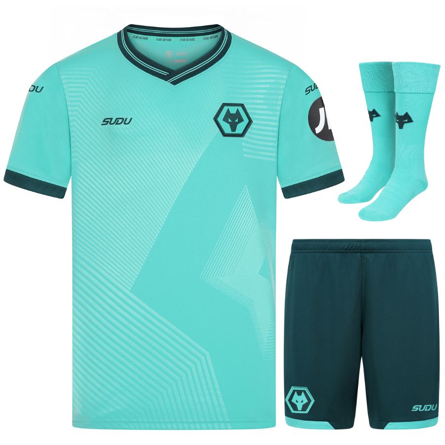 Maillot Wolverhampton 2026 2027 Pas Cher Maillot Kit Enfant - 90+3 - Maillot de Foot Pas Cher
