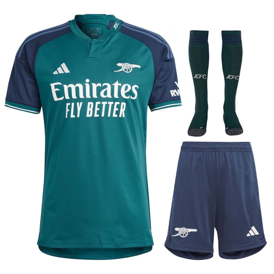 Maillot Arsenal 2026 2027 Pas Cher Maillot Kit Enfant - 90+3 - Maillot de Foot Pas Cher