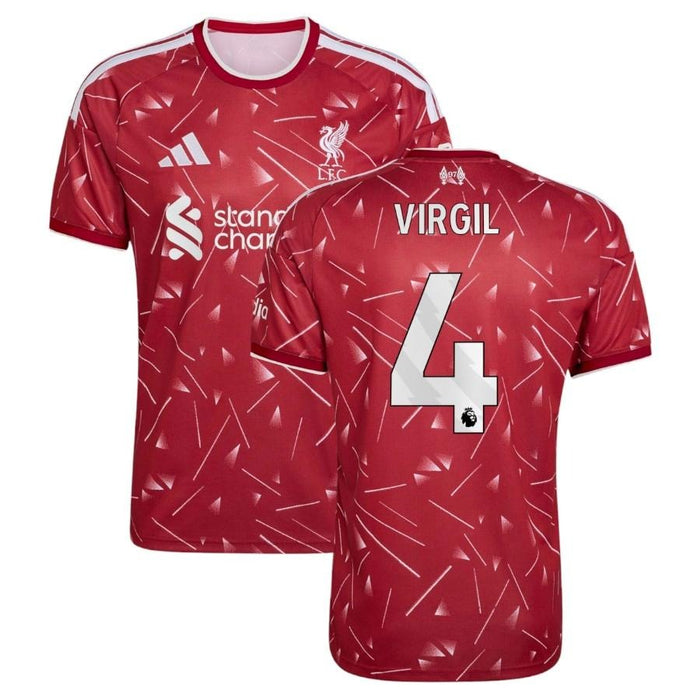 Maillot Liverpool Virgil Domicile Homme 2026 2027 Pas Cher - 90+3 | Maillot de Foot Pas Cher 2026 2027