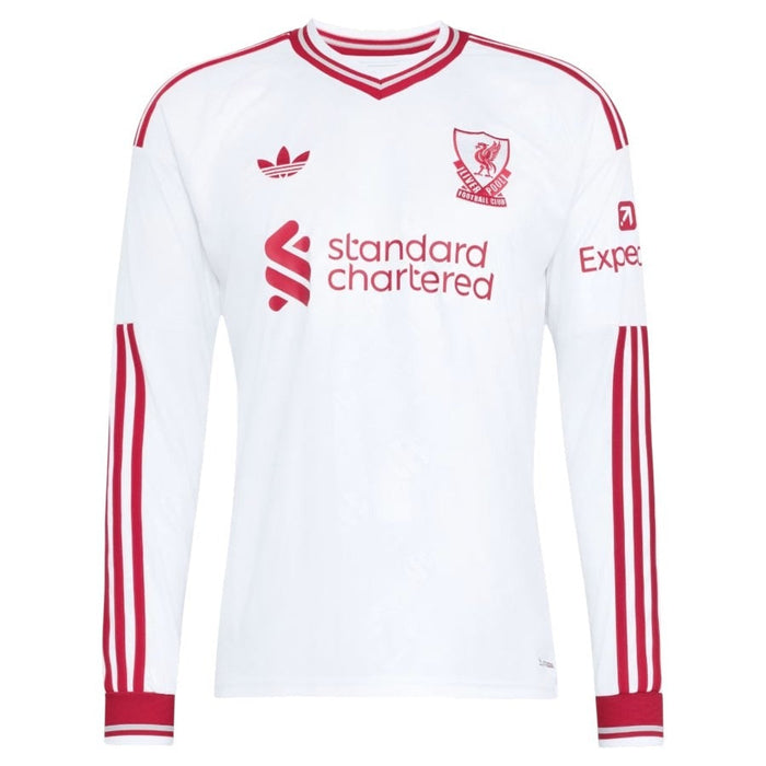Maillot Liverpool Manches Longues Homme 2026 2027 Pas Cher - 90+3 | Maillot Foot Manches Longues Pas Cher