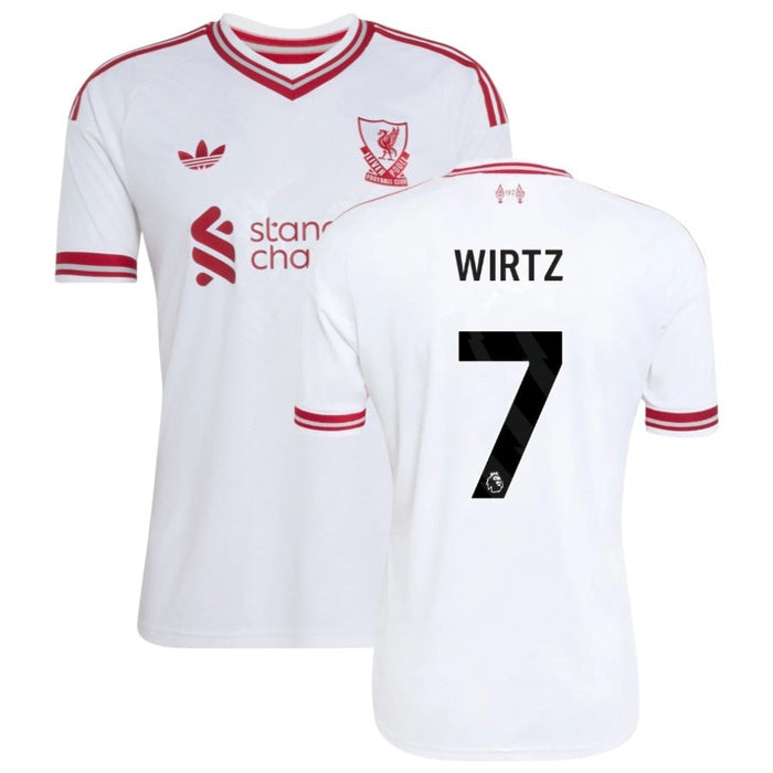 Maillot Liverpool Wirtz Extérieur Homme 2026 2027 Pas Cher - 90+3 | Maillot de Foot Pas Cher 2026 2027