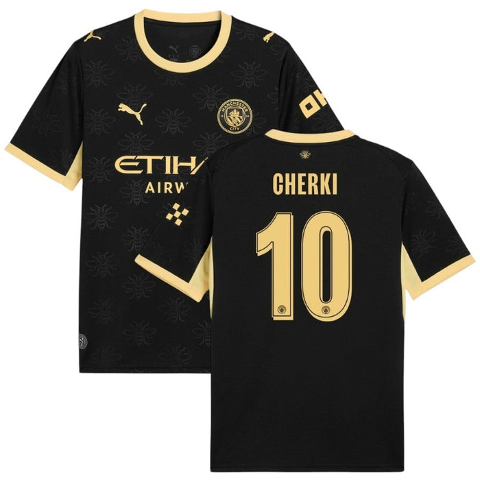 Maillot Manchester City Cherki Extérieur Homme 2026 2027 Pas Cher - 90+3 | Maillot de Foot Pas Cher 2026 2027