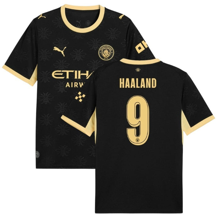 Maillot Manchester City Haaland Extérieur Homme 2026 2027 Pas Cher - 90+3 | Maillot de Foot Pas Cher 2026 2027