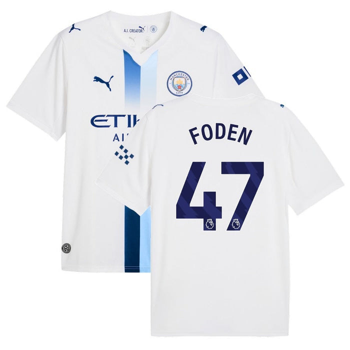 Maillot Manchester City Foden Third Homme 2026 2027 Pas Cher - 90+3 | Maillot de Foot Pas Cher