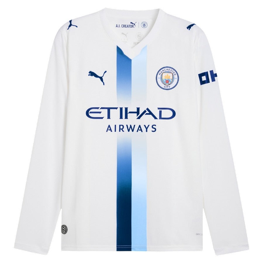 Maillot Manchester City 2026 2027 Pas Cher Maillot Manche Longue - 90+3 - Maillot de Foot Pas Cher