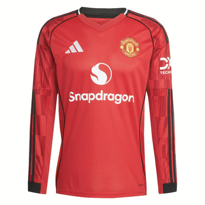 Maillot Manchester United Manches Longues Homme 2026 2027 Pas Cher - 90+3 | Maillot Foot Manches Longues Pas Cher