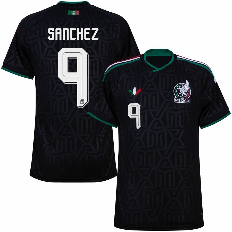 Maillot Mexique Sanchez 2026 2027 Pas Cher Maillot Homme - 90+3 - Maillot de Foot Pas Cher