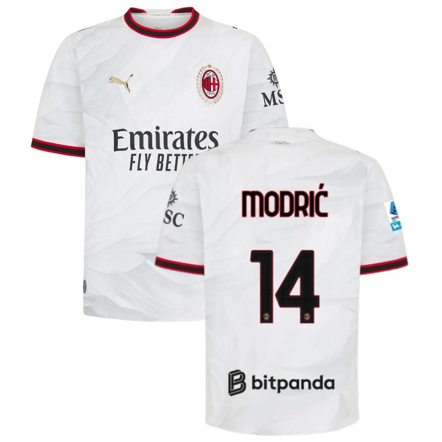 Maillot Milan AC Modric 2026 2027 Pas Cher Maillot Homme - 90+3 - Maillot de Foot Pas Cher