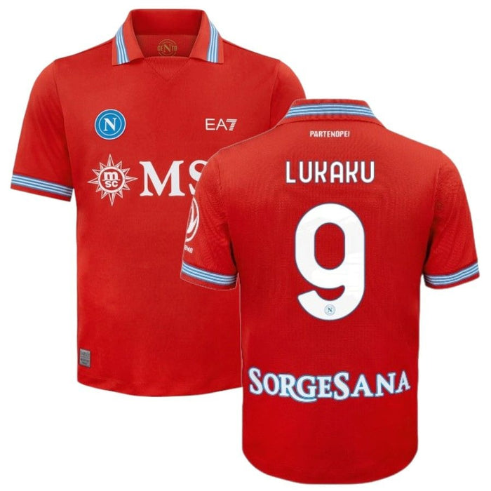 Maillot Naples Lukaku Third Homme 2026 2027 Pas Cher - 90+3 | Maillot de Foot Pas Cher