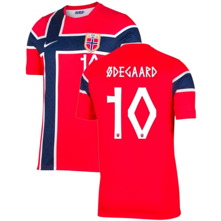 Maillot Norvege Odegaard 2026 2027 Pas Cher Maillot Homme - 90+3 - Maillot de Foot Pas Cher