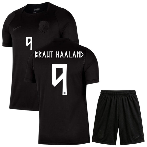 Maillot Norvege Braut Haaland 2026 2027 Pas Cher Maillot Kit Enfant - 90+3 - Maillot de Foot Pas Cher