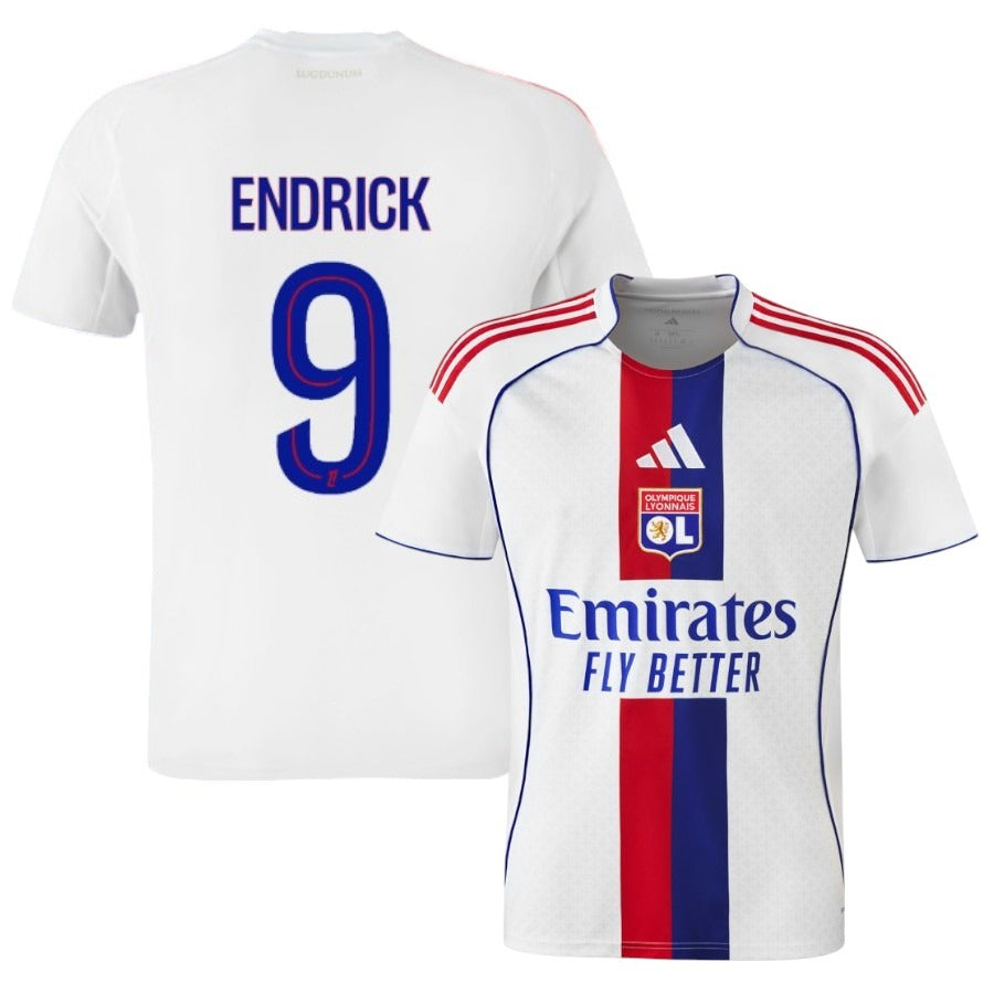 Maillot Lyon OL Endrick 2026 2027 Pas Cher Maillot Homme - 90+3 - Maillot de Foot Pas Cher