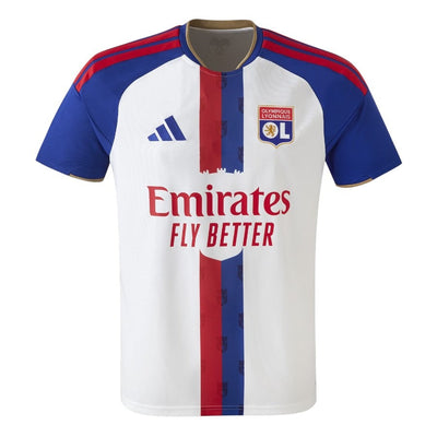 Maillot Lyon OL Domicile Homme 2026 2027 Pas Cher - 90+3 | Maillot de Foot Pas Cher 2026 2027