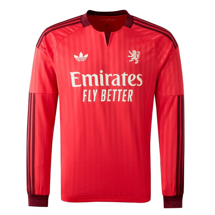 Maillot Lyon OL Manches Longues Homme 2026 2027 Pas Cher - 90+3 | Maillot Foot Manches Longues Pas Cher