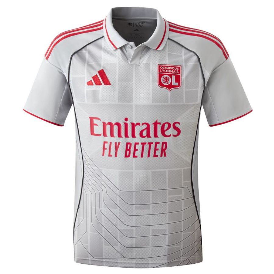 Maillot Lyon OL 2026 2027 Pas Cher Maillot Homme - 90+3 - Maillot de Foot Pas Cher