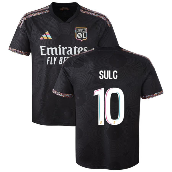 Maillot Lyon OL Sulc 2026 2027 Pas Cher Maillot Homme - 90+3 - Maillot de Foot Pas Cher