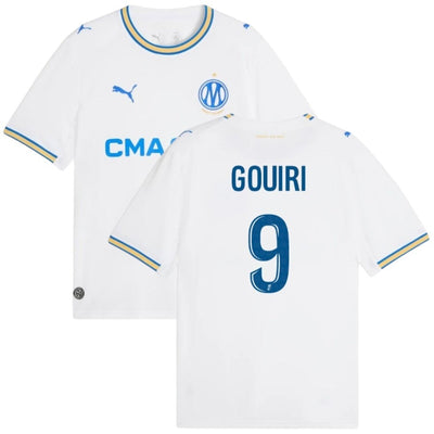 Maillot Marseille OM Gouiri Domicile Homme 2026 2027 Pas Cher - 90+3 | Maillot de Foot Pas Cher 2026 2027