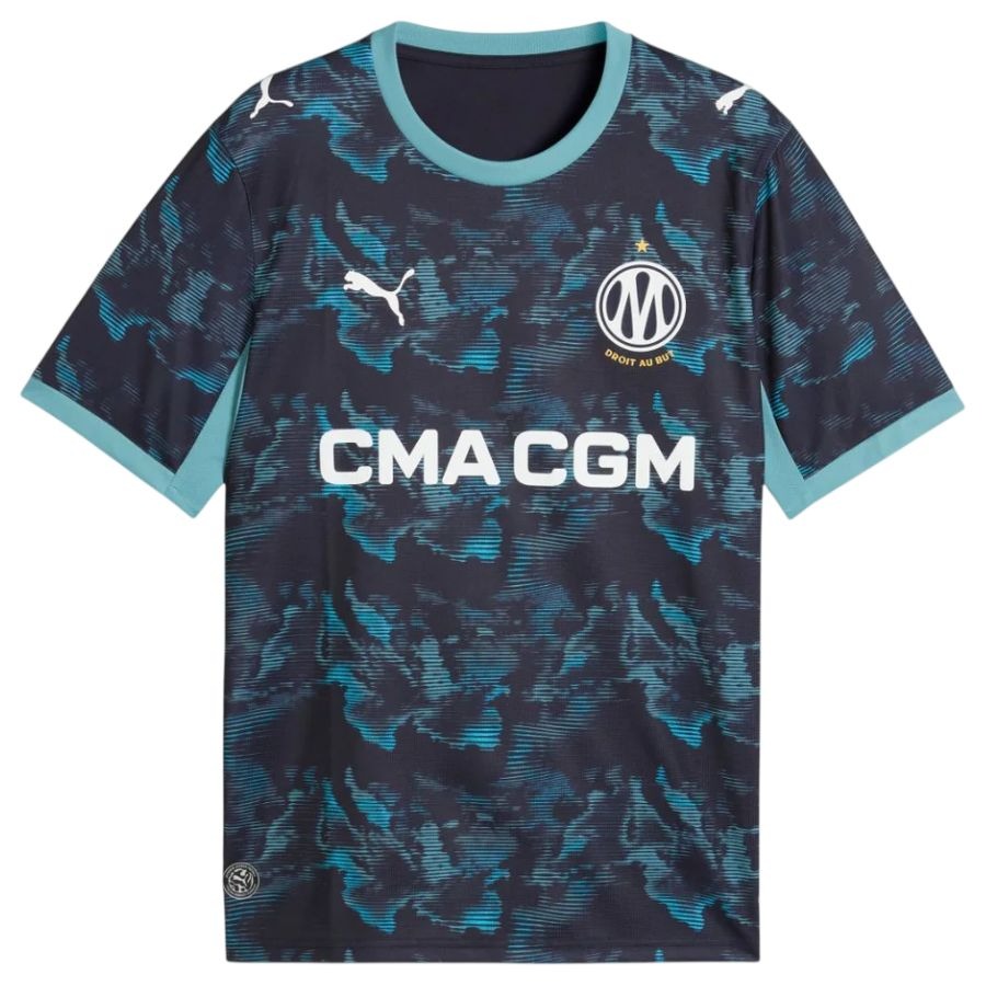 Maillot Marseille OM 2026 2027 Pas Cher Maillot Homme - 90+3 - Maillot de Foot Pas Cher