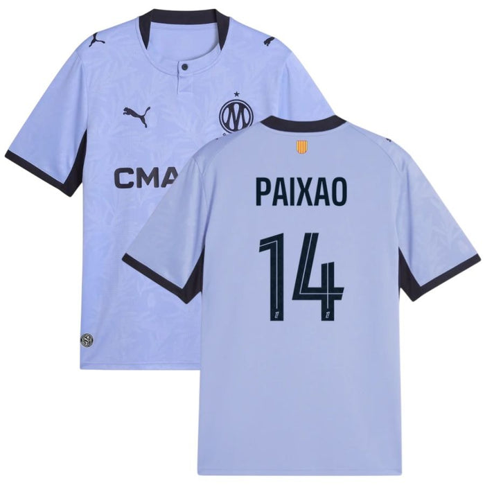 Maillot Marseille OM Paixao Third Homme 2026 2027 Pas Cher - 90+3 | Maillot de Foot Pas Cher