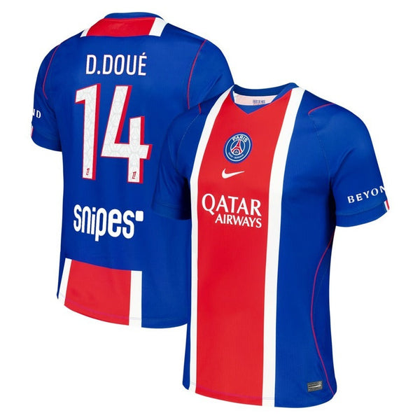 Maillot PSG Doue 2026 2027 Pas Cher Maillot Homme - 90+3 - Maillot de Foot Pas Cher