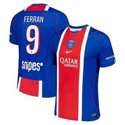 Maillot PSG Ferran Domicile Homme 2026 2027 Pas Cher - 90+3 | Maillot de Foot Pas Cher 2026 2027