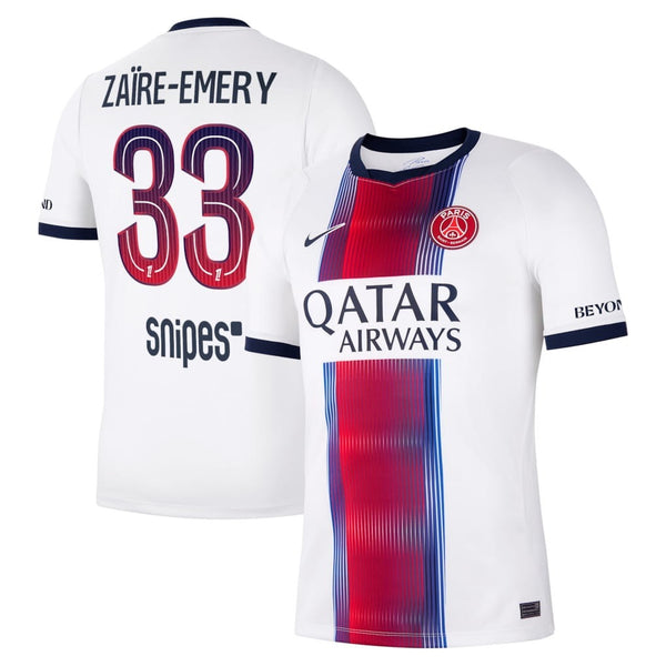 Maillot PSG Zaire-Emery 2026 2027 Pas Cher Maillot Homme - 90+3 - Maillot de Foot Pas Cher