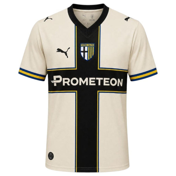 Maillot Parme Calcio 1913 2026 2027 Pas Cher Maillot Homme - 90+3 - Maillot de Foot Pas Cher