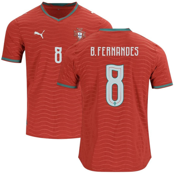 Maillot Portugal B. Fernandes 2026 2027 Pas Cher Maillot Homme - 90+3 - Maillot de Foot Pas Cher