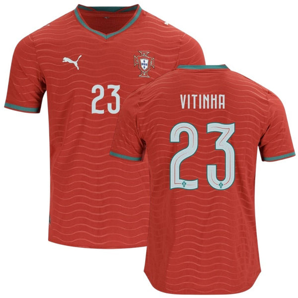 Maillot Portugal Vitinha 2026 2027 Pas Cher Maillot Homme - 90+3 - Maillot de Foot Pas Cher