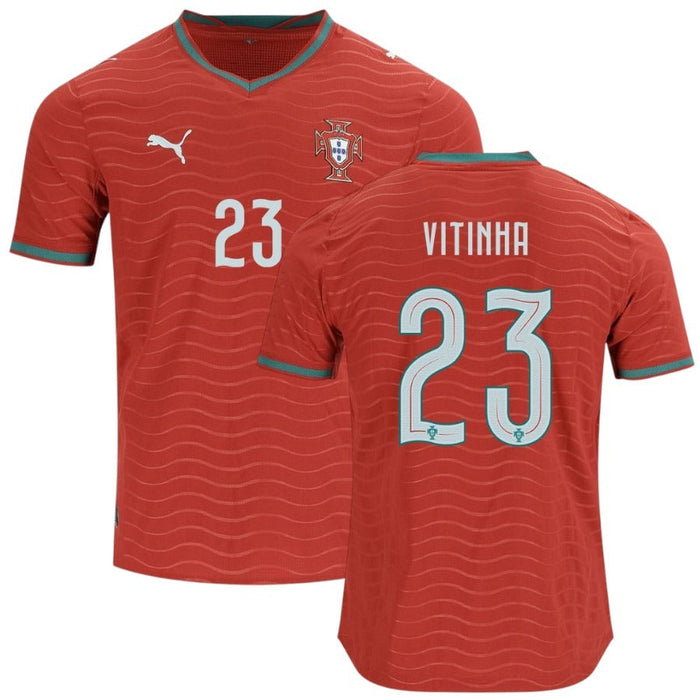 Maillot Portugal Vitinha Domicile Homme 2026 2027 Pas Cher - 90+3 | Maillot de Foot Pas Cher 2026 2027