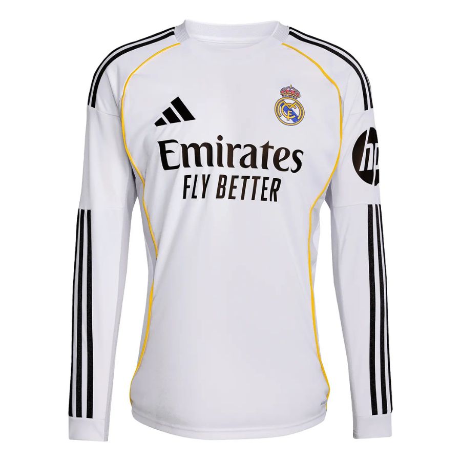 Maillot Real Madrid 2026 2027 Pas Cher Maillot Manche Longue - 90+3 - Maillot de Foot Pas Cher