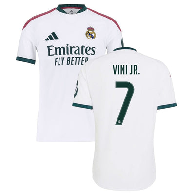 Maillot Real Madrid Vini Jr Domicile Homme 2026 2027 Pas Cher - 90+3 | Maillot de Foot Pas Cher 2026 2027