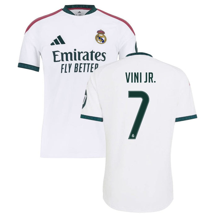 Maillot Real Madrid Vini Jr Domicile Homme 2026 2027 Pas Cher - 90+3 | Maillot de Foot Pas Cher 2026 2027